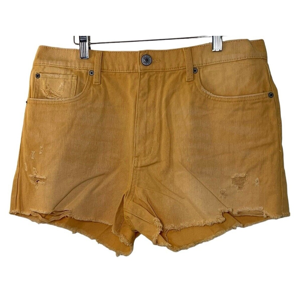NEW sts blue Layne Denim High Rise Shorts Marigold Yellow 31 NWT
